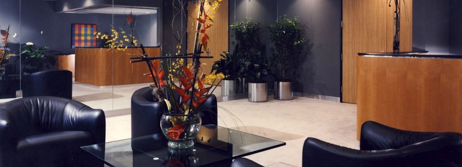 Corporate Office Design - Reception Area